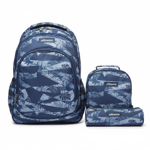 Extreme 3pc School Set — Blue Palm — 18 inch