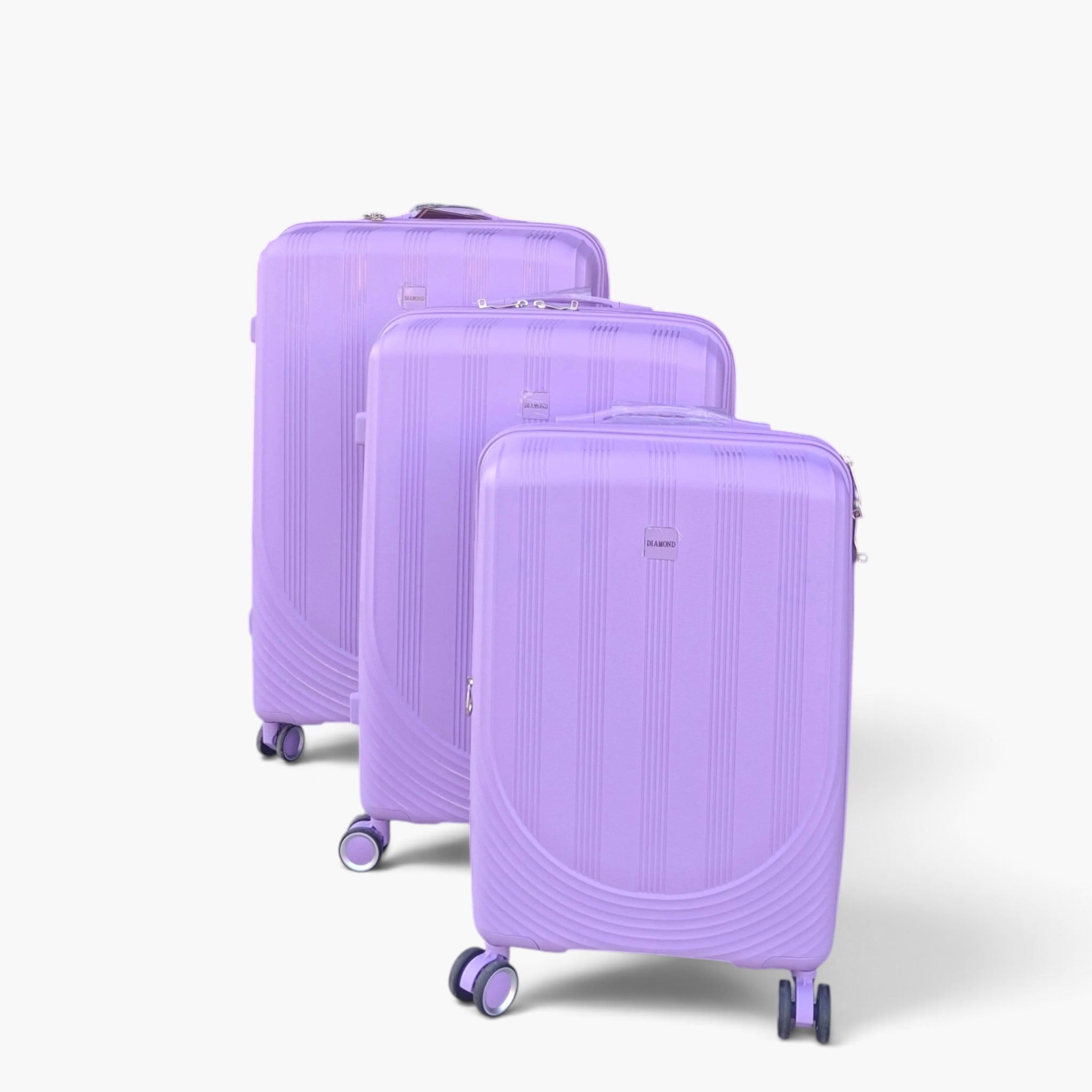 Diamond Unbreakable Set — 3pcs — Purple
