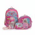 Genius Kids 4pc School Set — Doll Pink — 12 inch