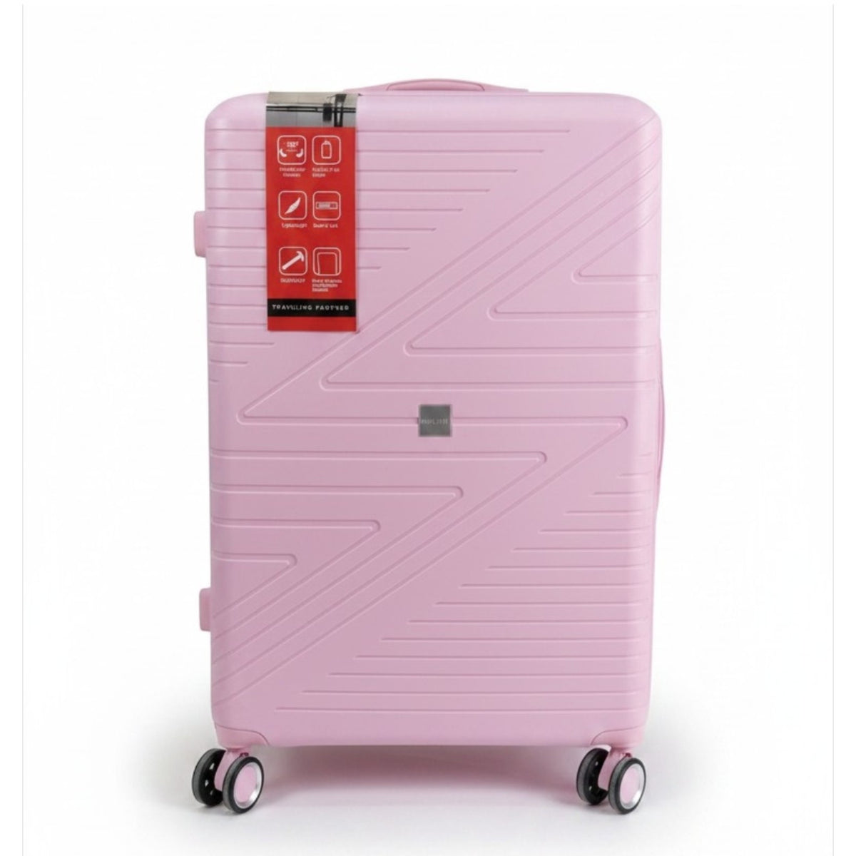 Passenger 3pcs Unbreakable Set — Light Pink, front view