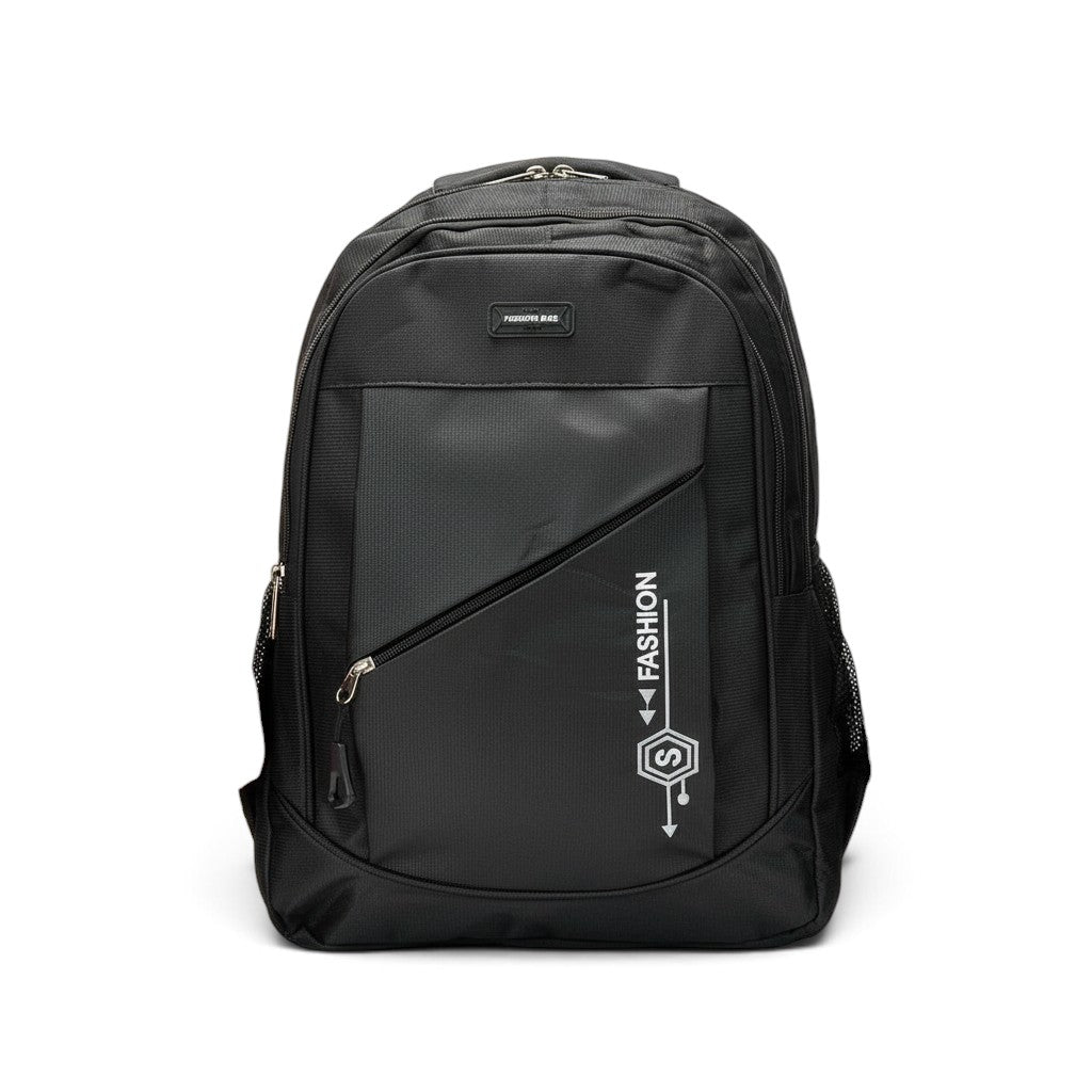 Sport Backpack — Black Silver
