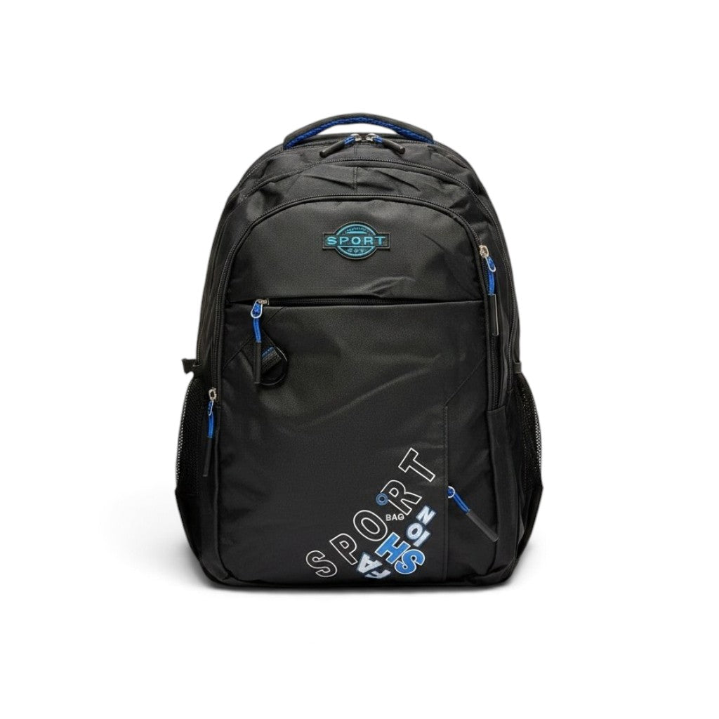 Sport Backpack — Black Blue